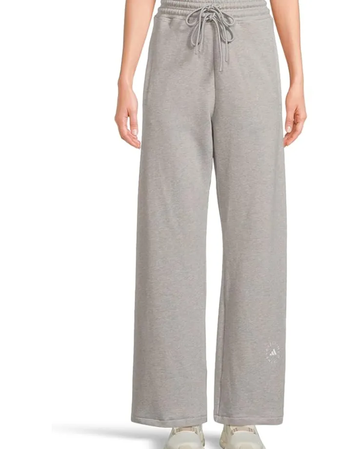 straight_leg_joggers_jg_0.webp adidas by Stella McCartney Pants<Straight Leg Joggers JG3690 Medium Grey Heather