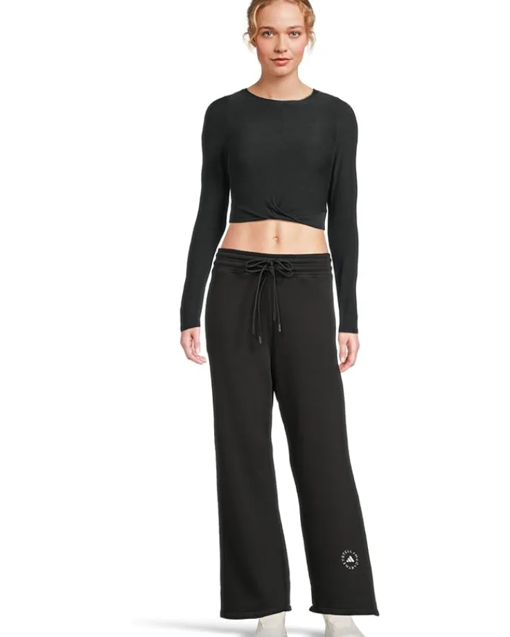 straight_leg_joggers_jj_4.webp adidas by Stella McCartney Pants<Straight Leg Joggers JJ0102 Black