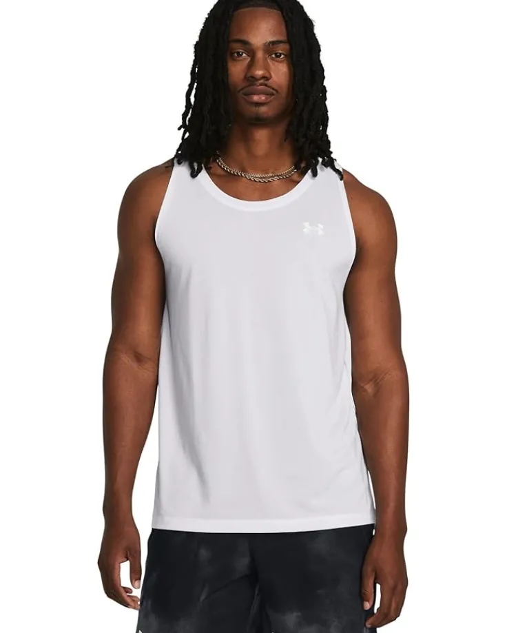 streaker_singlet_0.webp Under Armour Activewear | Shirts & Tops<Streaker Singlet Black/Reflective