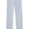 Janie and Jack Pants<Stripe Legging (Toddler/Little Kids/Big Kids) Blue