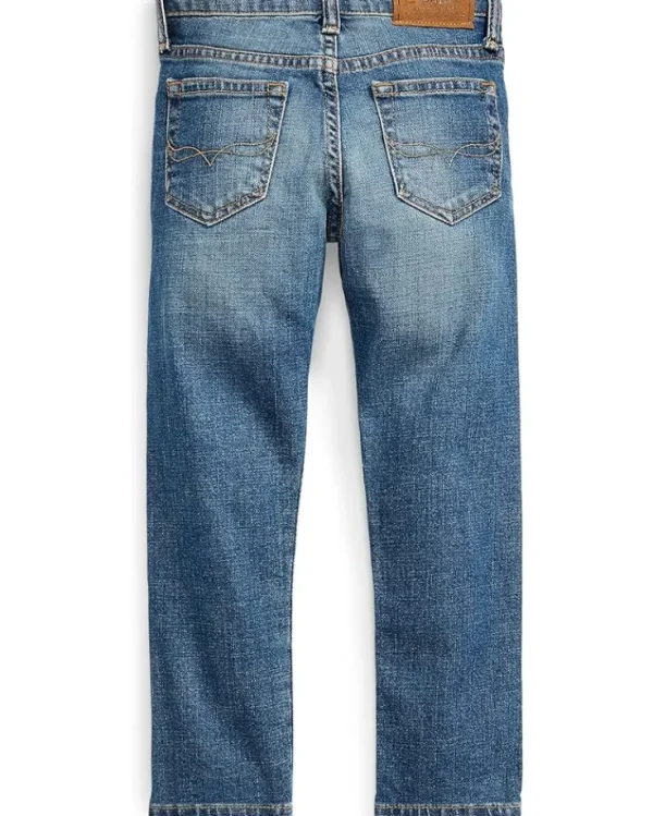 Polo Ralph Lauren Kids Jeans<Sullivan Slim Stretch Jeans in (Toddler/Little Kids) Woodhaven Wash