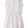 Hatley Kids Dresses<Summer Dots Woven Play Dress (Toddler/Little Kid/Big Kid) White