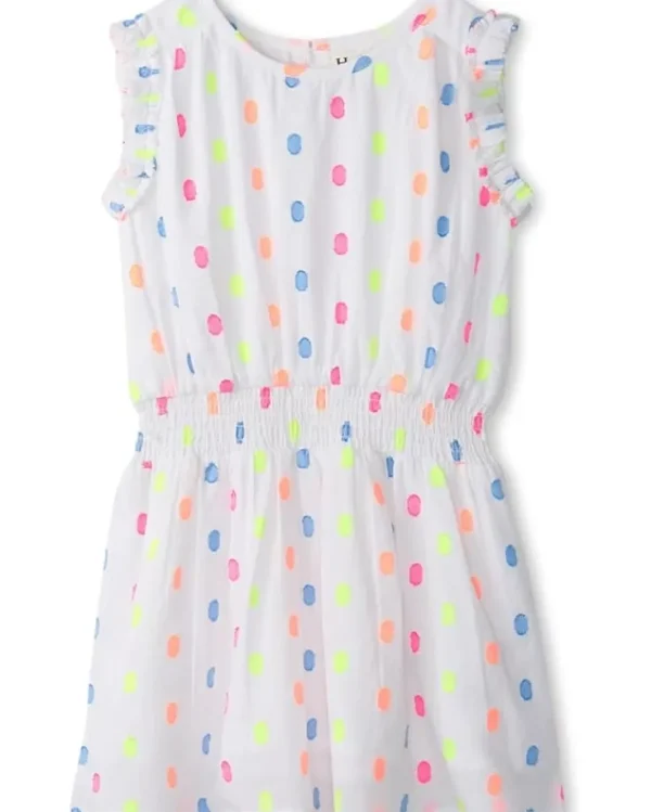 Hatley Kids Dresses<Summer Dots Woven Play Dress (Toddler/Little Kid/Big Kid) White