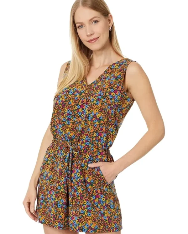 Toad&Co Jumpsuits & Rompers<Sunkissed Liv Romper Barley Texture Print
