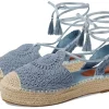 Chinese Laundry Flats<Sunny Blue Macrame