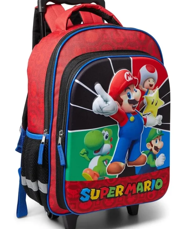 BIOWORLD Kids Backpacks<Super Mario Bros Backpack (Little Kid/Big Kid) Red