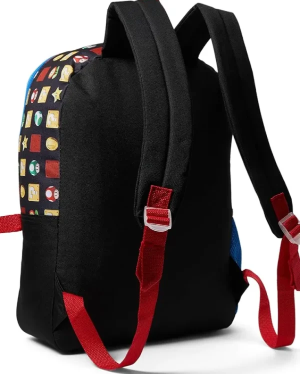 BIOWORLD Kids Backpacks<Super Mario Bros Backpack Set (Little Kid/Big Kid) Blue