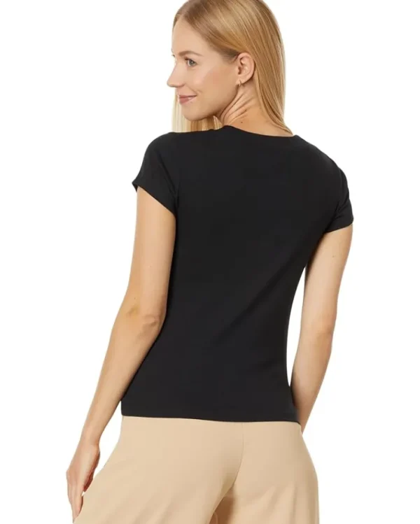 Madewell Shirts & Tops<Supima® Rib Tee True Black