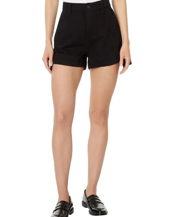 7 For All Mankind Shorts<Tailored Slouch Shorts Black 1