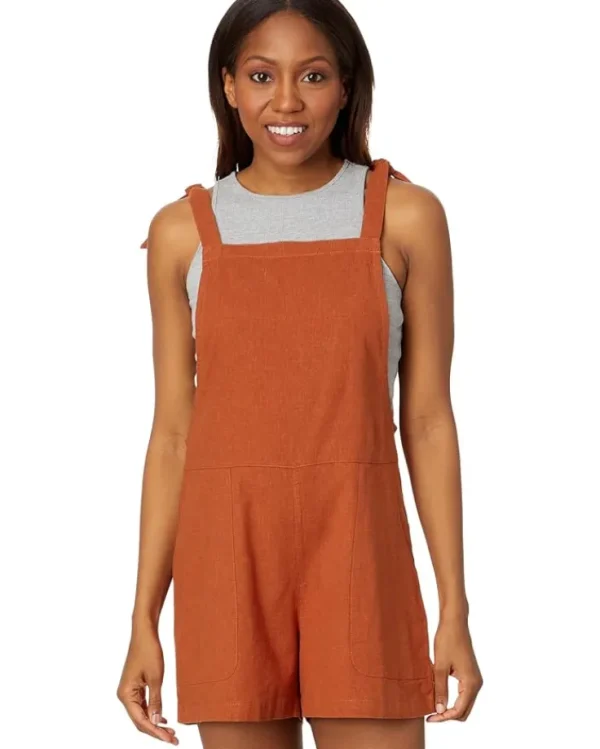 Toad&Co Jumpsuits & Rompers<Taj Hemp Shorterall Barley Stripe