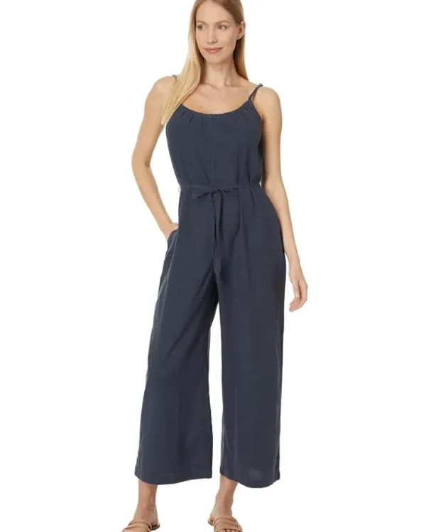 Toad&Co Jumpsuits & Rompers<Taj Hemp Strappy Jumpsuit True Navy