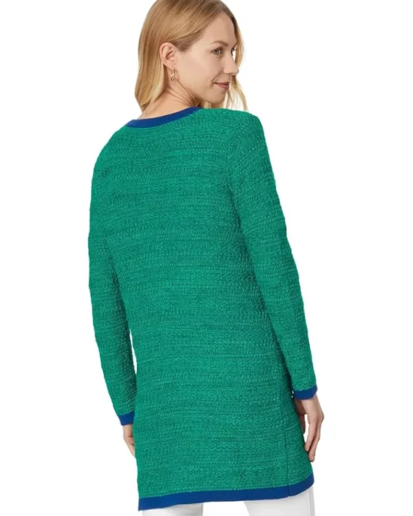 Lilly Pulitzer Plus Size<Tannery Sweater Set Deep Lagoon Moonlight Tweed