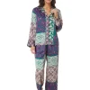 Natori Sleepwear<Tapestry Notch PJ Set Purple Multi