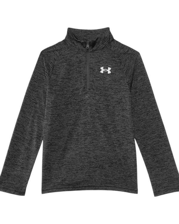 Under Armour Kids Shirts & Tops<Tech 2.0 1/2 Zip (Big Kids) Castlerock/White