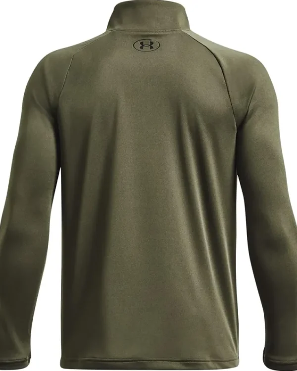 Under Armour Kids Shirts & Tops<Tech 2.0 1/2 Zip (Big Kids) Black/White