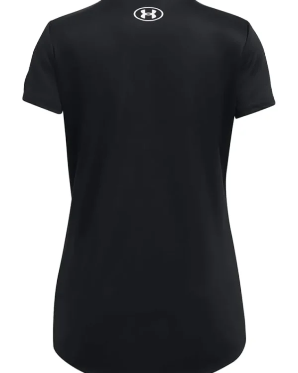 Under Armour Kids Shirts & Tops<Tech Big Logo Short Sleeve T-Shirt (Big Kids) Black/White 1