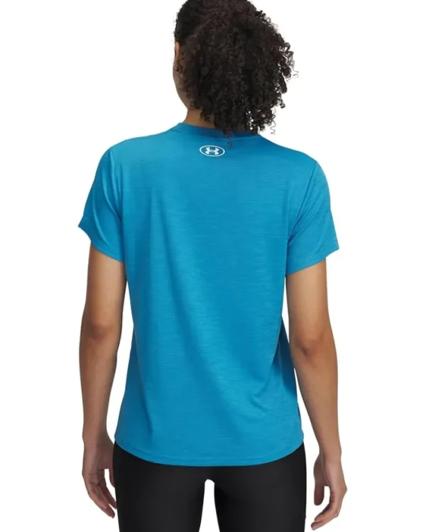 Under Armour Shirts & Tops | Activewear<Tech Textured Short Sleeve Crew Ether Blue/White