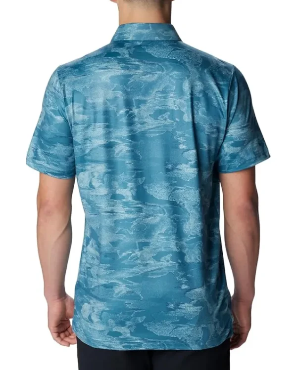 Columbia Shirts & Tops<Tech Trail™ Novelty Polo Black Beachwood