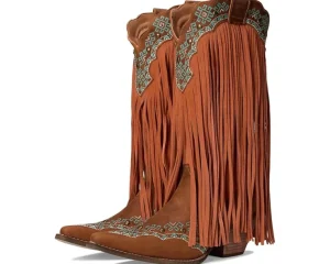 Dingo Cowboy Boots<Tequila Sunrise Suede Boots Black
