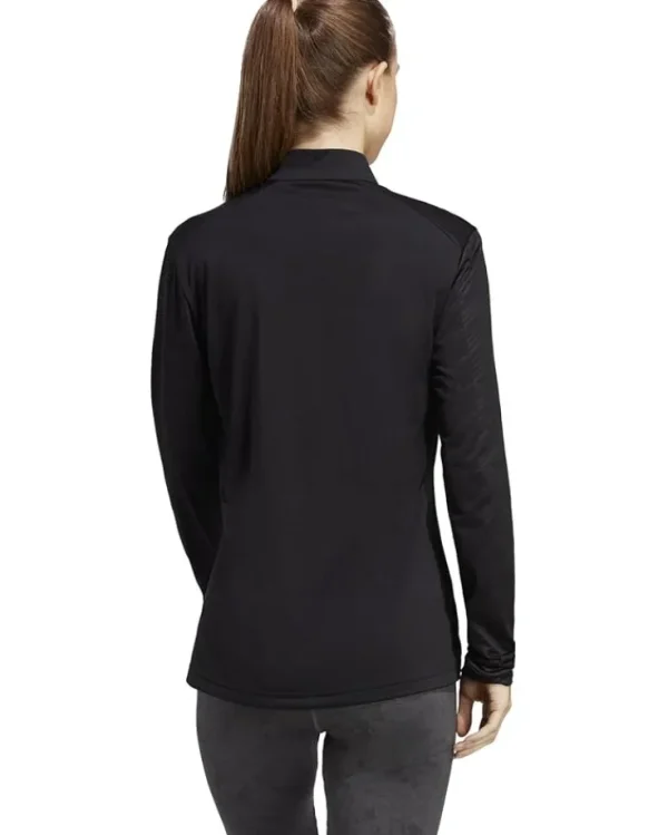 adidas Outdoor Shirts & Tops | Activewear<Terrex Multi 1/2 Zip Long Sleeve Tee Black