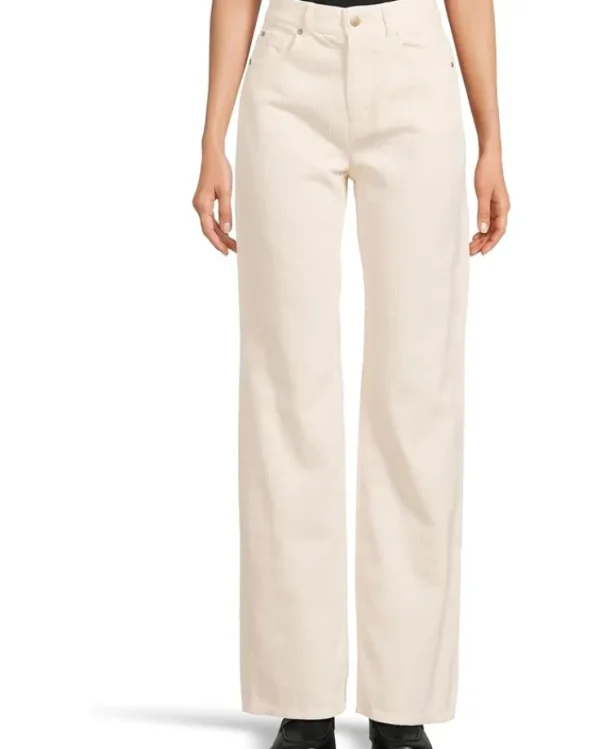 7 For All Mankind Jeans & Denim<Tess Trouser Eggshell
