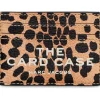 Marc Jacobs Wallets<The Cheetah Leather Card Case Black Multi