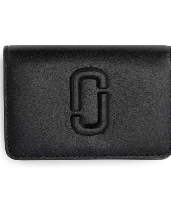 Marc Jacobs Wallets<The Covered J Marc Business Card Holder Black