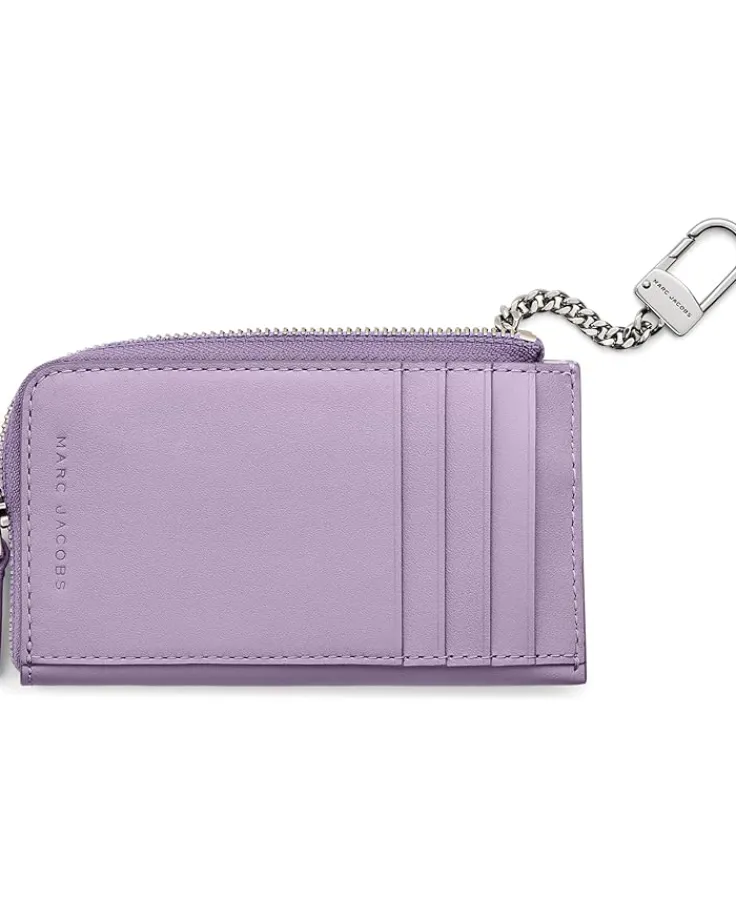 the_covered_j_marc_top_zi_1.webp Marc Jacobs Wallets<The Covered J Marc Top Zip Multi Wallet Lilac