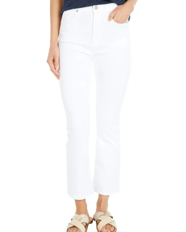7 For All Mankind Jeans & Denim<The High-Waist Slim Kick in Slim Illusion White
