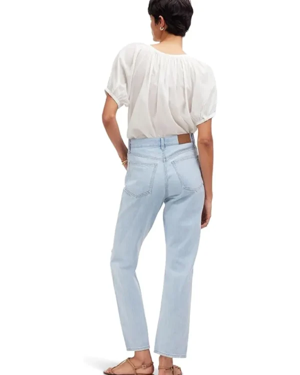Madewell Jeans & Denim<The Perfect Summer '90s Straight Crop Jean in Wash Fitzgerald