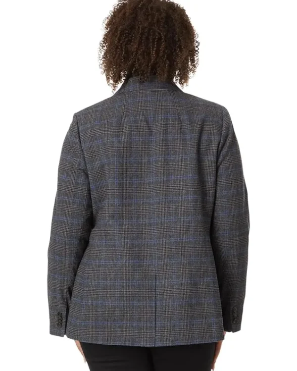 Madewell Coats & Outerwear<The Plus Rosedale Blazer in Plaid Kyle Mini Glen Plaid