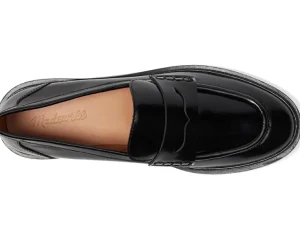 Madewell Loafers<The vernon loafer in leather True Black