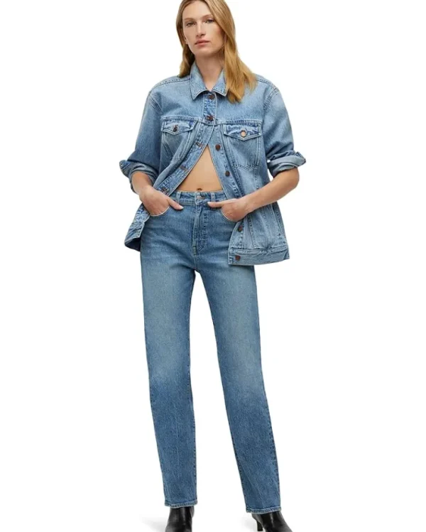 Madewell Jeans & Denim<The 90's Straight Jeans in Rondell Wash