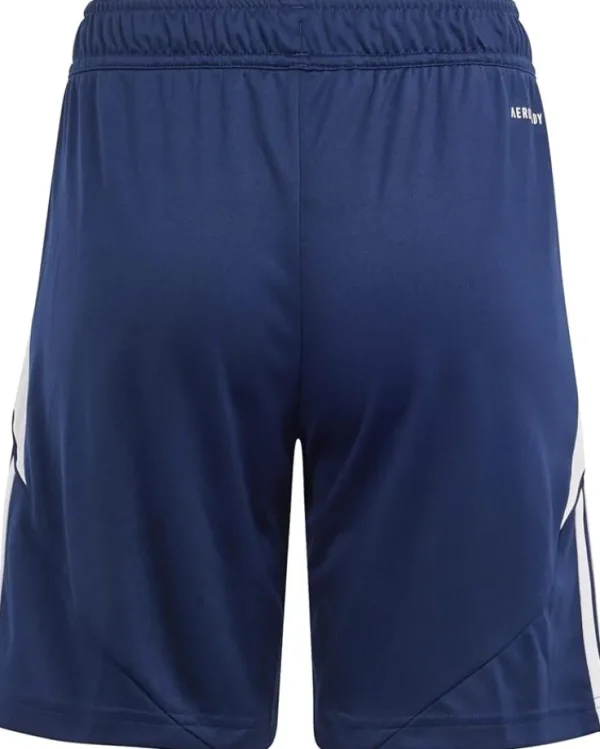 adidas Kids Shorts<Tiro 24 Shorts (Little Kids/Big Kids) Team Navy Blue/White
