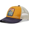 L.L.Bean Hats<Trucker Hat (Big Kids) Dark Amber National Parks Sunset