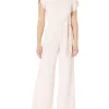 Calvin Klein Jumpsuits & Rompers<Tulip Sleeve Jumpsuit with Self Belt Petal/White