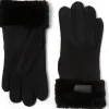 UGG Gloves<Turn Cuff Water Resistant Sheepskin Gloves Ashen Rose