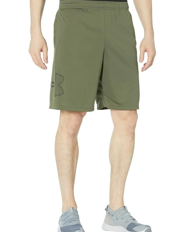 ua_tech_graphic_shorts_0.webp Under Armour Adaptive | Activewear<UA Tech Graphic Shorts Marine Olive Drab Green/Black