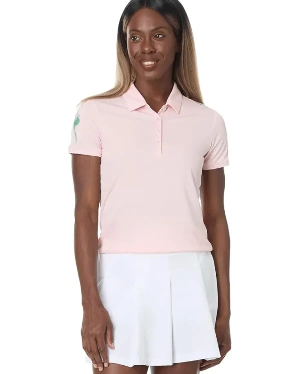 adidas Golf Activewear<Ultimate365 Printed Polo Shirt Sandy Pink