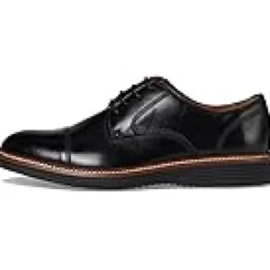 Johnston & Murphy Oxfords<Upton Cap Toe Black Full Grain