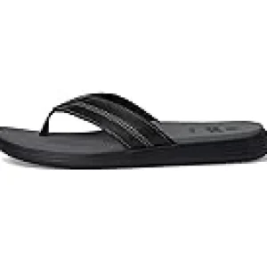 Johnston & Murphy Sandals<Upton Flip Flop Black Full Grain