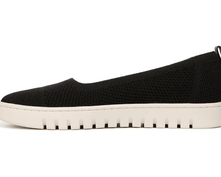 uptown_skimmer_knit_slipo_3.webp VIONIC Flats<Uptown Skimmer Knit Slip-ons Black Fabric