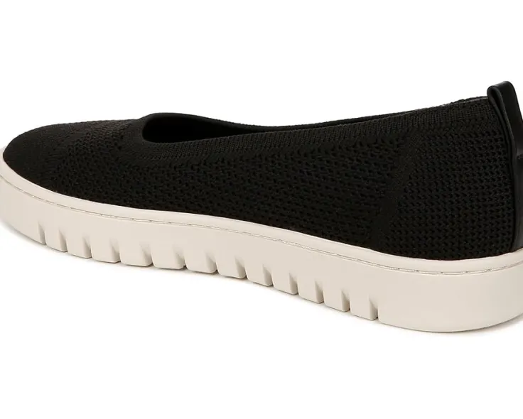 uptown_skimmer_knit_slipo_5.webp VIONIC Flats<Uptown Skimmer Knit Slip-ons Black Fabric