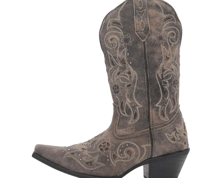 vanessa_3.webp Laredo Cowboy Boots<Vanessa Black/Taupe