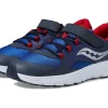 Saucony Kids Adaptive | Sneakers<Velocer A/C Sneaker (Little Kid/Big Kid) Navy/Red 1