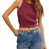 Free People Shirts & Tops<Vest Tank Amaranth
