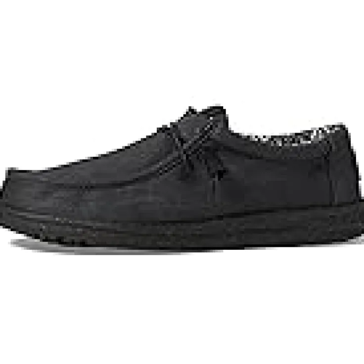 wally_canvas_0.webp Hey Dude Adaptive | Loafers<Wally Canvas Black/Black