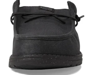 Hey Dude Adaptive<Wally Slip Canvas Black/Black