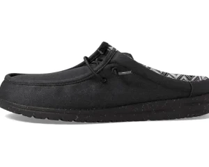 Hey Dude Adaptive<Wally Slip Canvas Black/Black