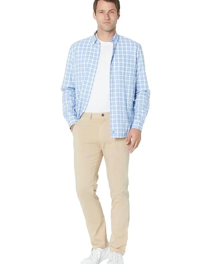 washed_chinos_3.webp Johnston & Murphy Pants<Washed Chinos Navy